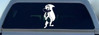 Penelope the Skunk Cartoons Car or Truck Window Decal Sticker