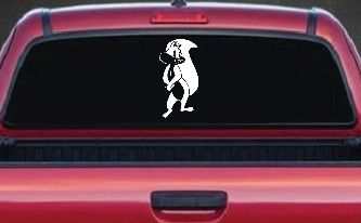 Penelope the Skunk Cartoons Car or Truck Window Decal Sticker