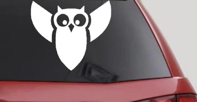 Native American Owl Vinyl Decal Sticker for Car Truck Window