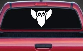 Native American Indian Owl Car or Truck Window Decal Sticker