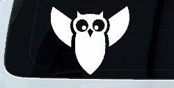 Native American Indian Owl Car or Truck Window Decal Sticker