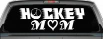 Hockey Mom Sports Car or Truck Window Decal Sticker