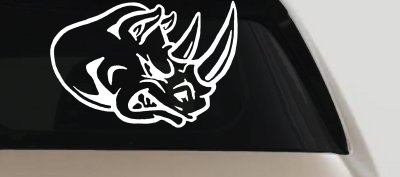 Bad Rhino Vinyl Decal for Car Truck Window Sticker