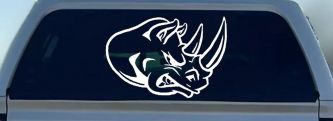 Bad Rhino Animals Car or Truck Window Decal Sticker