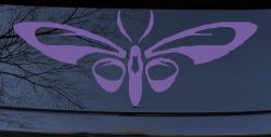 Tribal Butterfly Butterflies Car or Truck Window Decal Sticker (Purple)