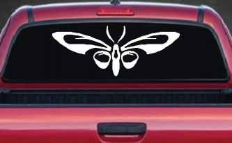 Tribal Butterfly Butterflies Car or Truck Window Decal Sticker