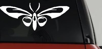 Tribal Butterfly Car Truck Window Decal Sticker - Vinyl Art