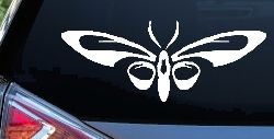 Tribal Butterfly Butterflies Car or Truck Window Decal Sticker