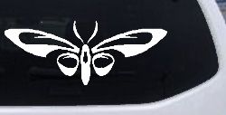 Tribal Butterfly Butterflies Car or Truck Window Decal Sticker