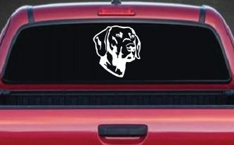 Labrador Retriever Dog Car or Truck Window Decal Sticker