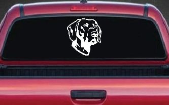 Labrador Retriever Dog Car or Truck Window Decal Sticker
