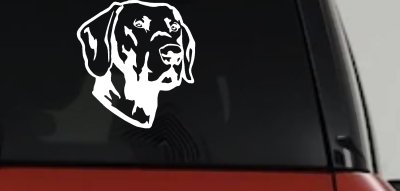 Labrador Retriever Dog Car Truck Window Vinyl Decal Sticker