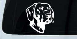 Labrador Retriever Dog Car or Truck Window Decal Sticker