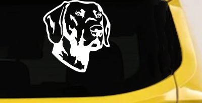 Labrador Retriever Dog Car Truck Window Vinyl Decal Sticker