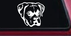 Boxer Bulldog Dog Car or Truck Window Decal Sticker