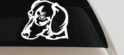 Dachshund Dog Car Truck Window Vinyl Decal Sticker