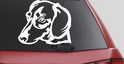 Dachshund Dog Car Truck Window Vinyl Decal Sticker