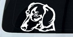 Dotson Dog Car or Truck Window Decal Sticker