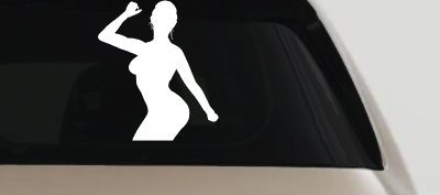 Dancer Girl Car Truck Window Decal Sticker Vinyl Art