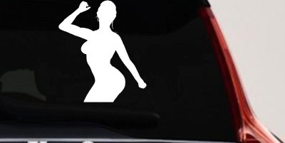 Dancer Girl Car Truck Window Decal Sticker Vinyl Art