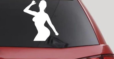 Dancer Girl Car Truck Window Decal Sticker Vinyl Art