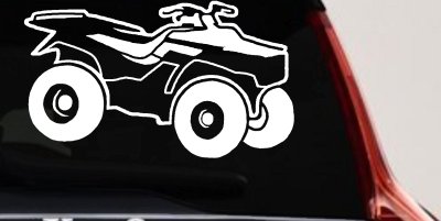 Four Wheeler Car Truck Window Vinyl Decal Sticker