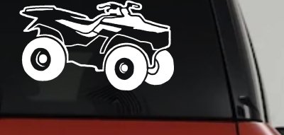 Four Wheeler Car Truck Window Vinyl Decal Sticker