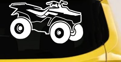Four Wheeler Car Truck Window Vinyl Decal Sticker