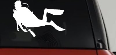 Diver Decal for Car & Truck Windows Vinyl Sticker