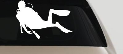Diver Decal for Car & Truck Windows Vinyl Sticker