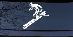 Skier Sports Car or Truck Window Decal Sticker