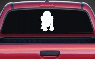 R2D2 Car or Truck Window Decal Sticker