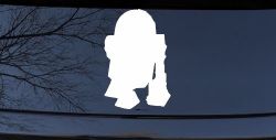 R2D2 Car or Truck Window Decal Sticker