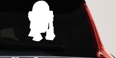 R2D2 Car Truck Window Decal Sticker Vinyl Graphic Droid Star Wars