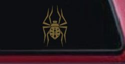 Spider Animals Car or Truck Window Decal Sticker (Gold)