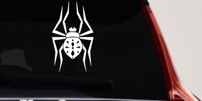 Spooky Spider Car Truck Window Decal Vinyl Sticker Fun Design