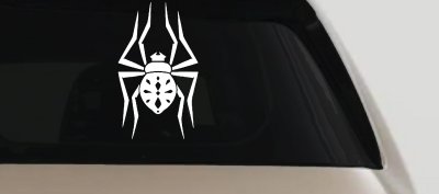 Spooky Spider Car Truck Window Decal Vinyl Sticker Fun Design