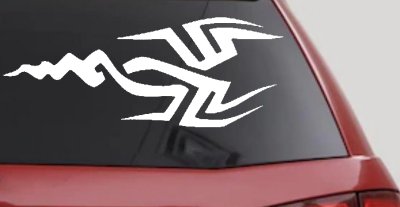 Tribal Scorpion Car Truck Window Decal Sticker Vinyl Graphic