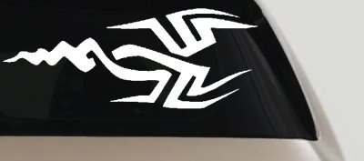 Tribal Scorpion Car Truck Window Decal Sticker Vinyl Graphic