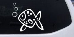 Cute Fish Animals Car or Truck Window Decal Sticker