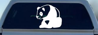 Panda Bear Car or Truck Window Decal Sticker