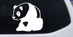 Panda Bear Car or Truck Window Decal Sticker