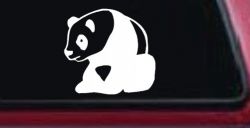 Panda Bear Car or Truck Window Decal Sticker