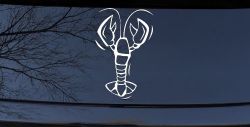 Lobster Car or Truck Window Decal Sticker
