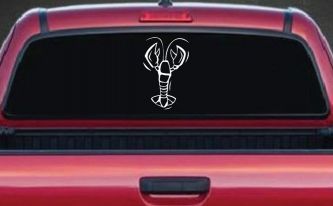 Lobster Car or Truck Window Decal Sticker