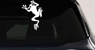 Frog Car Truck Window Decal Sticker Vinyl Graphics Auto Accessory