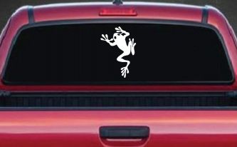 Frog Car or Truck Window Decal Sticker