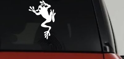 Frog Car Truck Window Decal Sticker Vinyl Graphics Auto Accessory