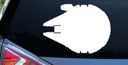 Millennium Falcon Car or Truck Window Decal Sticker