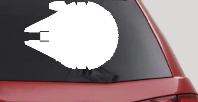 Millennium Falcon Car Truck Window Decal Sticker Star Wars Vinyl